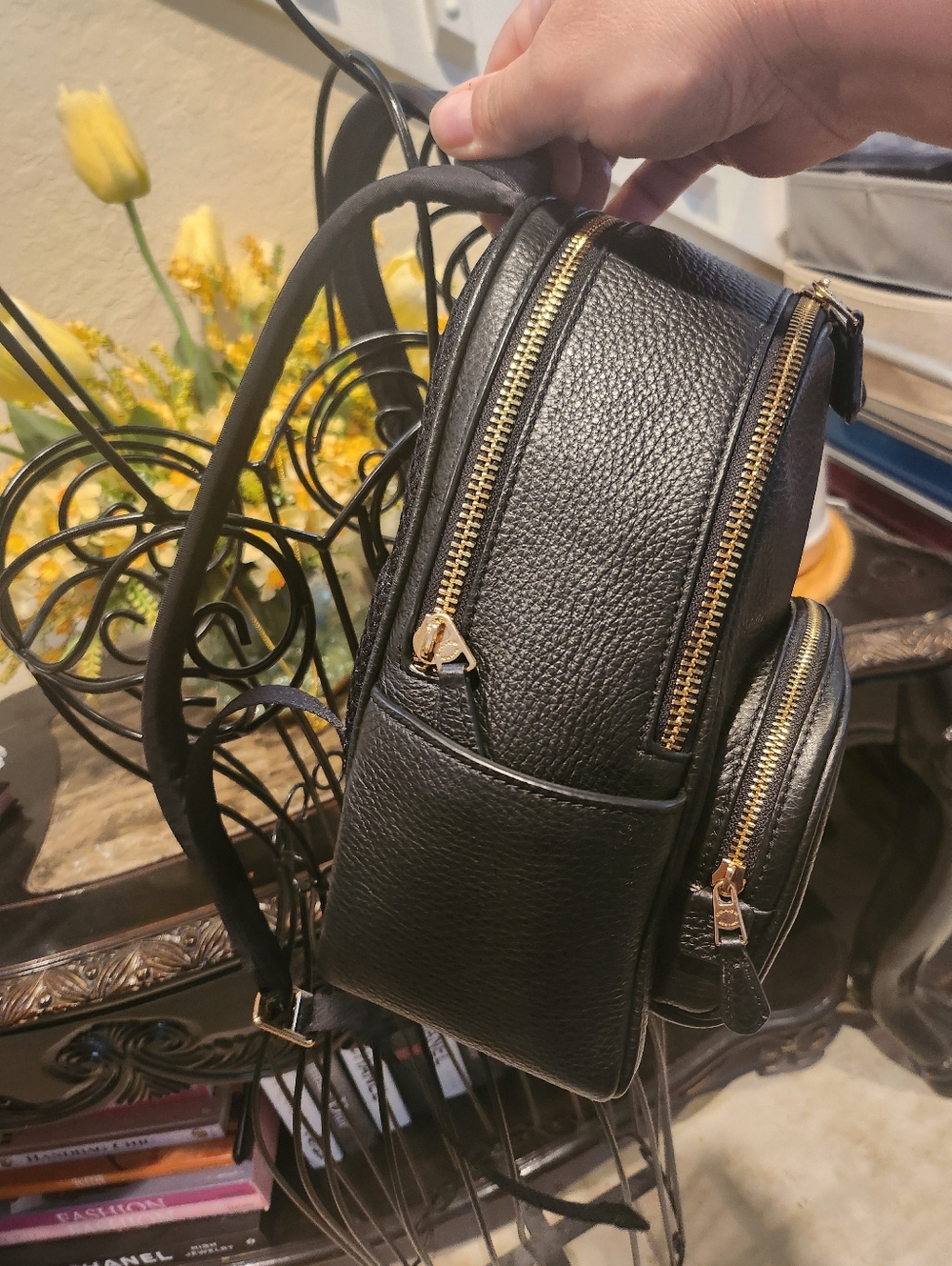 Coach leather Mini Court Backpack - Picture 4 of 10